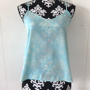 🍓blue summer tank top